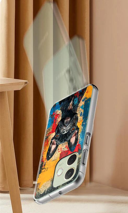 Etui Do Oppo A5 Pro Obudowa Foto Case Plecki Grafika Piesek + Szkło 9H