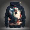 Christmas Snowman Santa Claus Reindeer Hoodie Cartoon Manga Anime 3D Graphic For Couple's Men's Women's