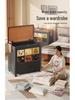 Foldable Clothing Storage Cabinet with 1000+ Add-Ons - Large Capacity, No Installation Needed