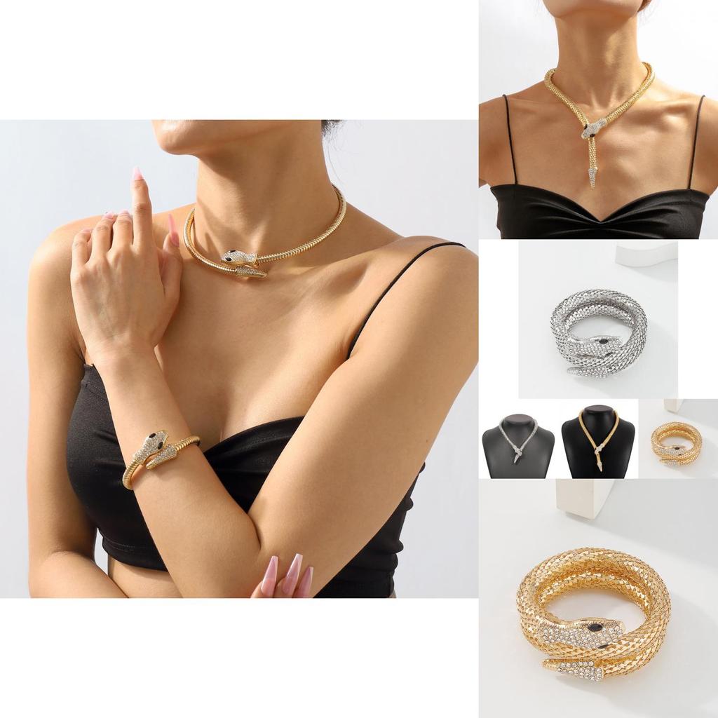 Unique Punk Personalized Necklace Cool Street Style Fashion Jewelry With Geometric Design