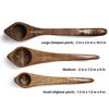 Heritage Musical Spoons Traditional Medium Canadian Maple Wood Handmade Percussion Instrument Black