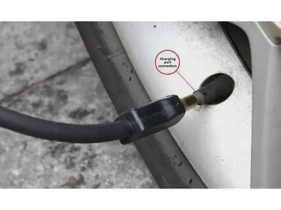 Portable 12V High-Power Dual-Bar Car Tire Air Pump