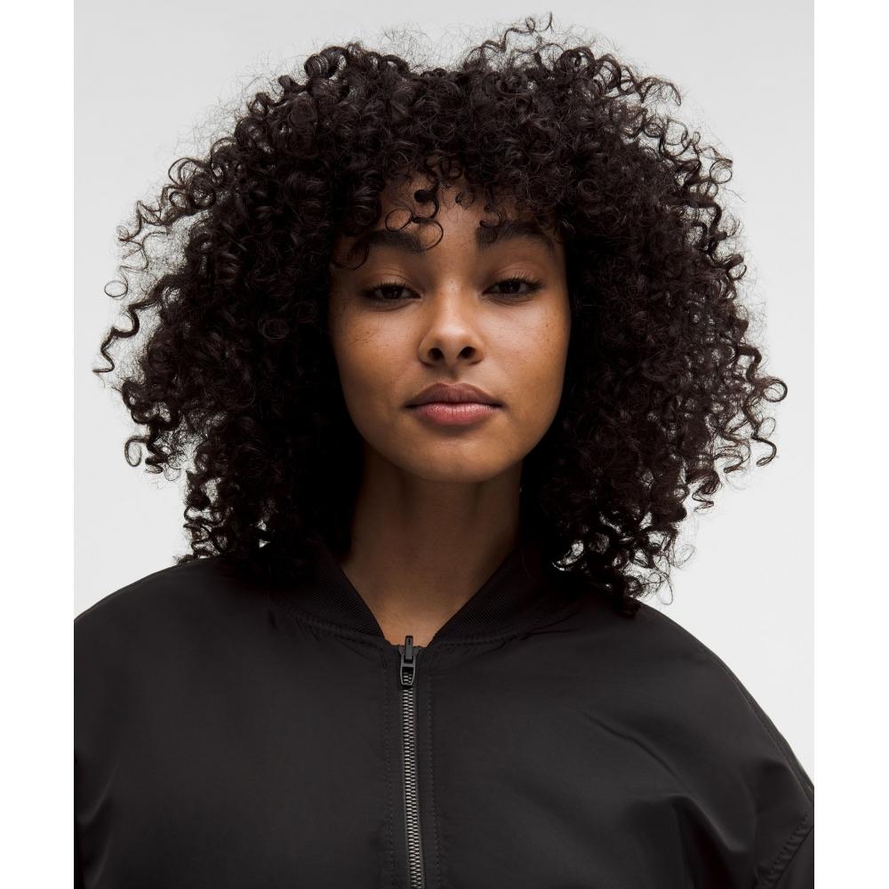 Lululemon Reversible Oversized 600 Down Fill Bomber Jacket Black