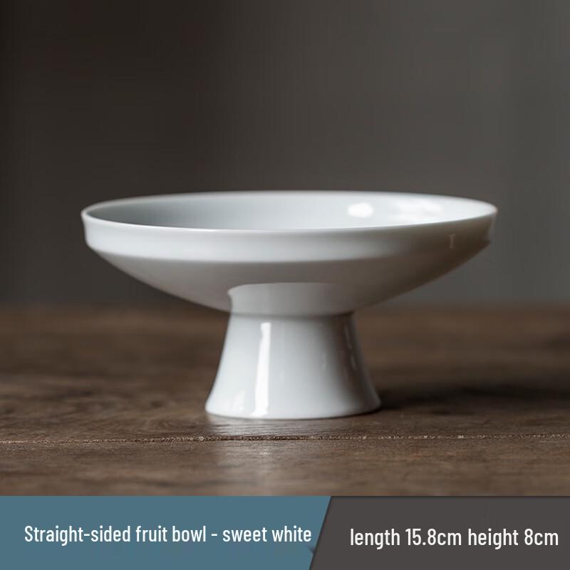 Elegant Chinese Style Ceramic Pedestal Plate