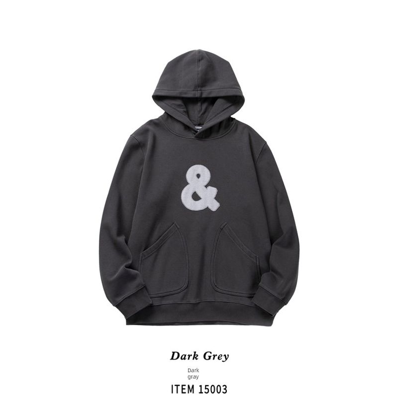 American Retro Heavy-Duty Washed 520g Heavyweight Sweatshirt for Men, Winter Fleece-Lined Thickened Foreign Trade Men's Casual Jacket
