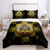 3D Printed Macabi Netanya Beding Set Soft Duvet Cover Bedrom Warm Comforter Single Twin King Sized Dimensions Comfortable Quilt Cover Home Textile