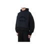 Fear of God Essentials Nylon Fleece Kapuzenpullover Jet Black/Jet Black Herren Oberteile 202SP244324F