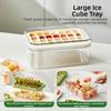 28/56 Grid Ice Cube Mold Press To Remove Ice Mould Tray Homemade Ice Maker Storage Box  Household