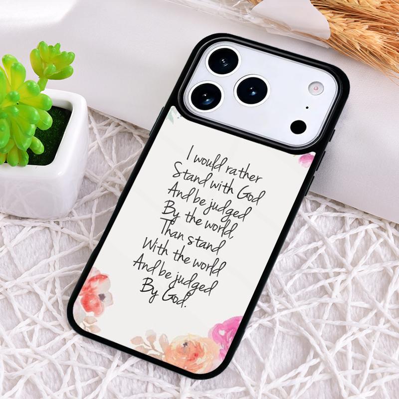 Christian Scripture Phone Case for iPhone 17 Air 16 15 11 12 14 13 Pro Max Shockproof Cover