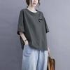 150kg Plus Size Summer 2026 Maternity Tops 115kg Short-Sleeve Pure Cotton Women's T-Shirt New Style Half-Sleeve