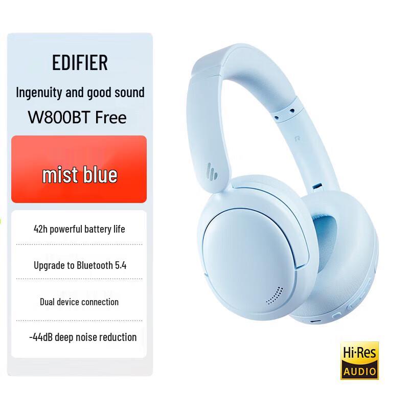 EDIFIER W800BT Free Over-Ear Wireless Headphones