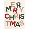 Vintage Christmas Metal Wall Decoration, Holiday Sticker Sign