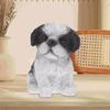 Creative Puppy Sculptures Simulation Dog Adornment Animal Statues Garden Ornament  Bedroom