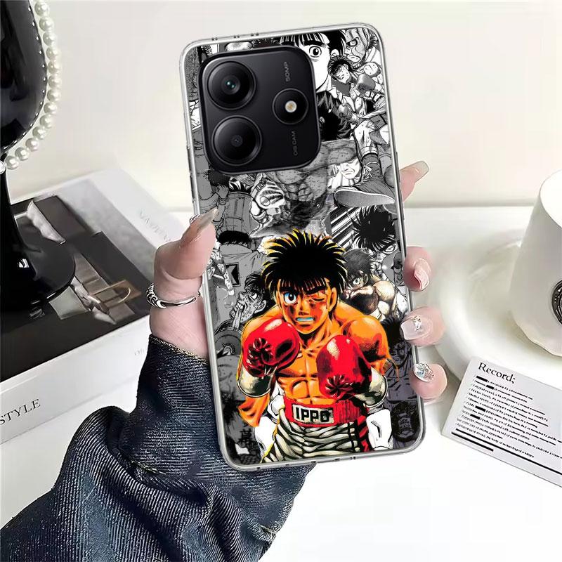 Hajime No Ippo Comics Soft Phone Case For Xiaomi Redmi Note 15 14 14S 13 12 Pro Plus 12S 11 11S 11E 10 10S 11T 5G Fundas Coque R