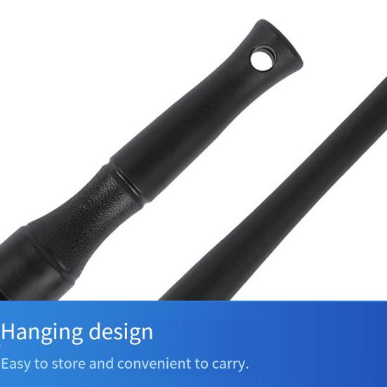 Car Interior Cleaning Brush Soft Nylon Bristle Dust Remover for Air Vents & Crevices Scratch-Free Long Handle Detailing Tool for Dashboard