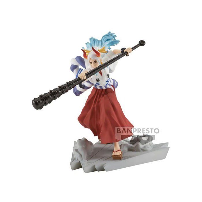 Figurine - Banpresto - Yamato - 11 cm - Collection Senkozekkei - One Piece