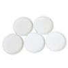 Namurataiseidou Plastic Heavy Plates, Set of 5, White