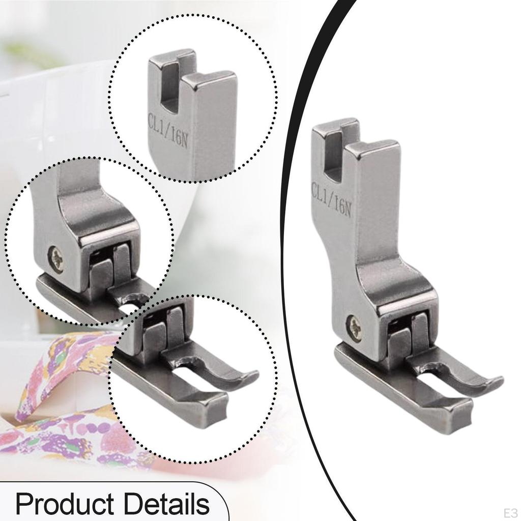 Rowkowana stopka dociskowa Łatwa w montażu Pomocnicza Solidna Część zamienna Uniwersalna Metalowa do komputerów Płaskich