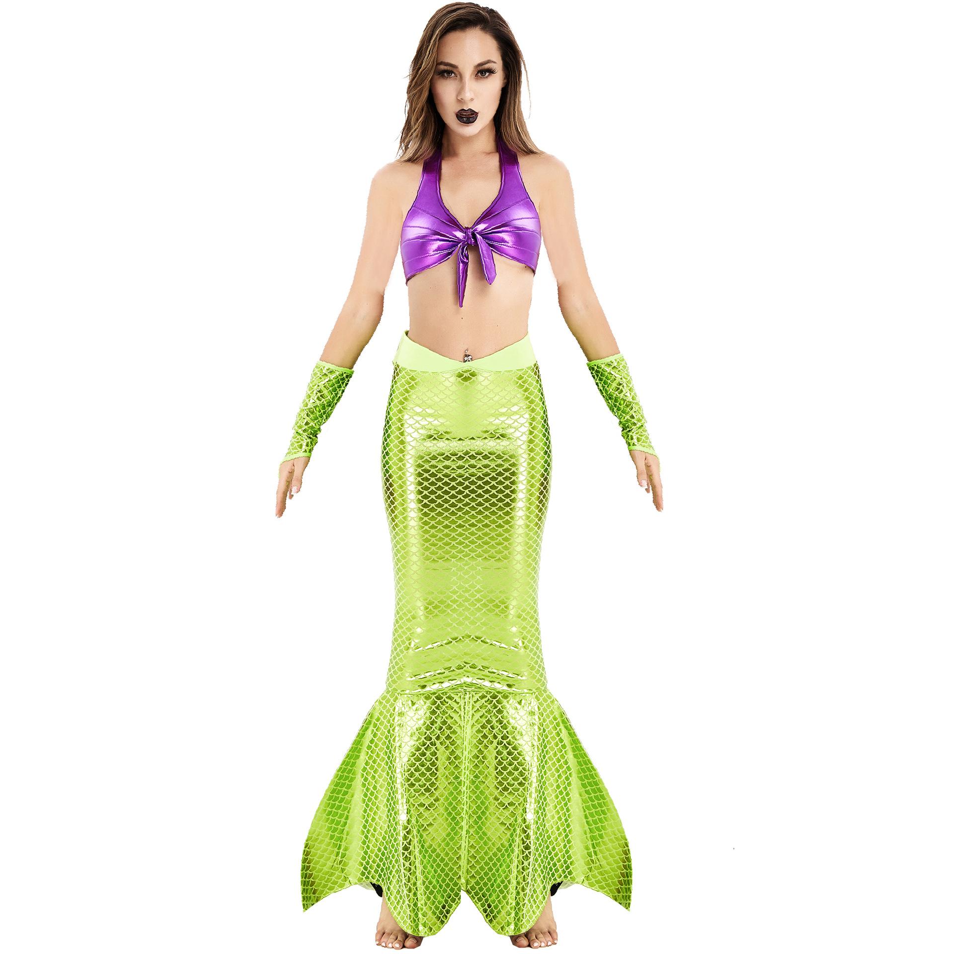 

M-XXL одежда женская игровая форма косплей костюм на Хэллоуин, русалка, косплей M