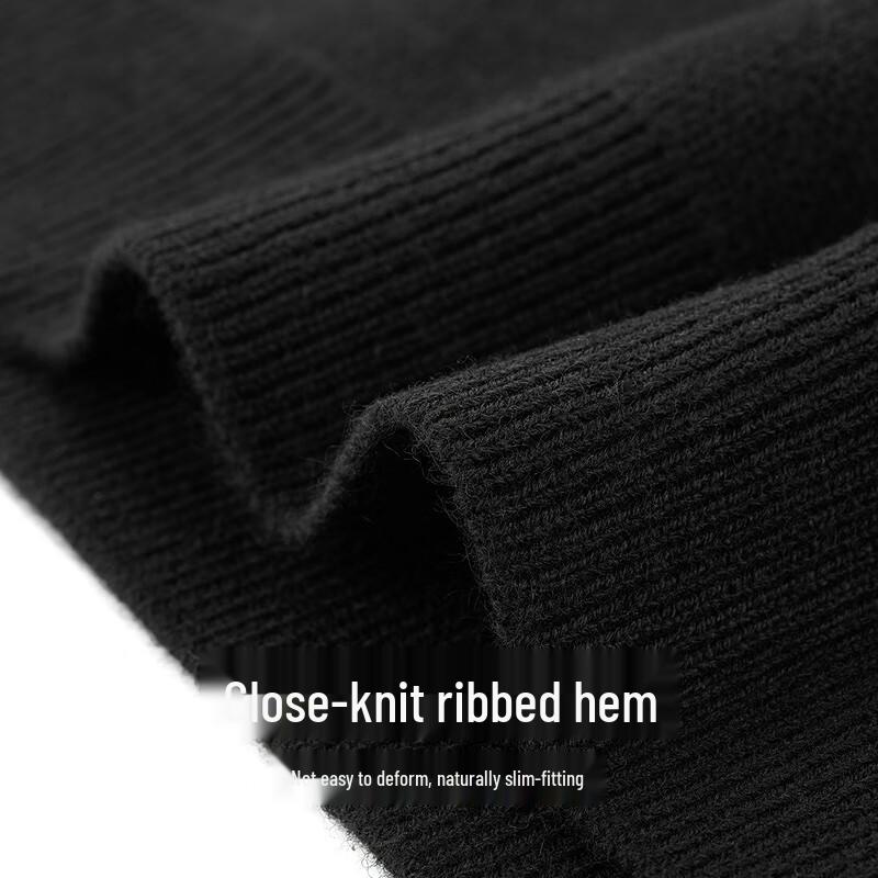 Withwolf Men's 7A Antibacterial Tech Warming Merino Wool Sweater