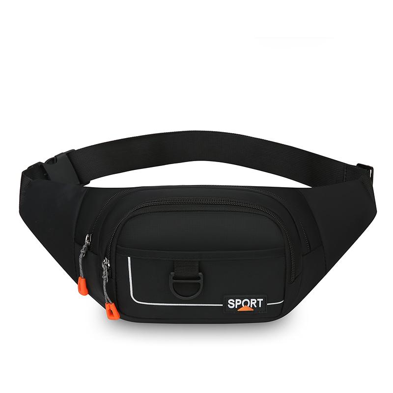 Herre Multifunksjonell Midjeveske Skulderveske Sport Utendørs Stor Kapasitet Crossbody-veske Mobiltelefonveske