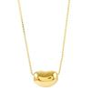 Lucky Bean Necklace: Versatile Clavicle Chain with Forest Style for Women