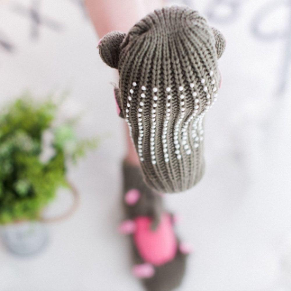 Breathable Novelty Sock Warmth Christmas Socks New Handmade Crocheted Sock Women Girls
