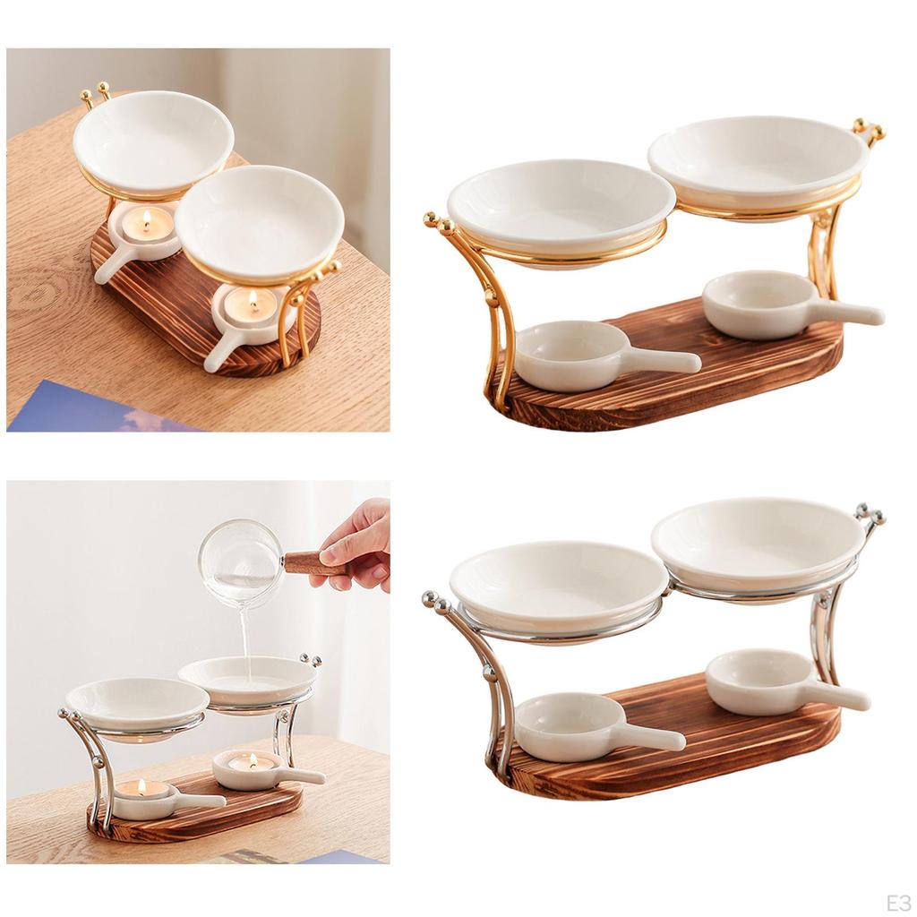 Ceramiczny świecznik na olejek aromaterapeutyczny do wystroju domu