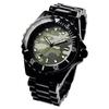 Copha Swagger Camo Unisex Diver Watch Quartz Waterproof Green Dial Black Belt Official Import