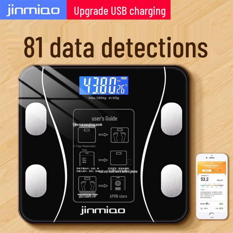 Jinmiao Smart Bluetooth Body Fat Scale