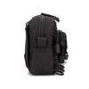 Molle system woven EDC storage bag waist bag with multiple layers of pockets suitable for camping, cycling, etc