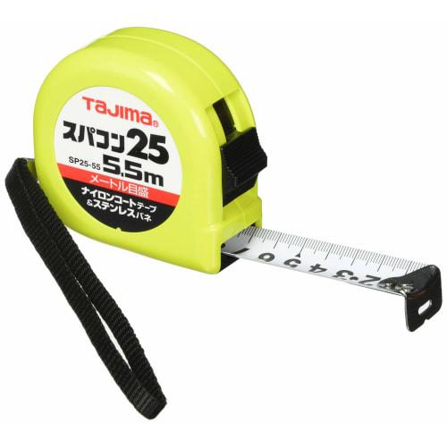 Tajima Supercon 25 Convex Nylon Coated Tape, 5.5m x 25mm, SP2555BL