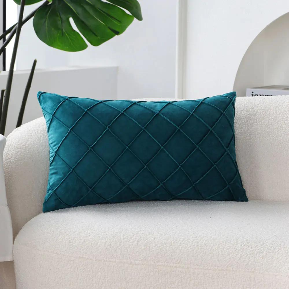 Various Color 30x50 Rectangular Pillow Cover Ultra Soft Decorative Sofa Throw Cushion Cover Pillowcase Living Room Funda Cojin