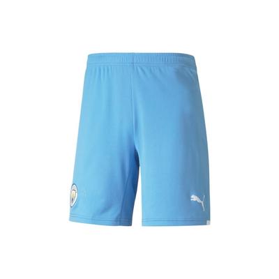 Manchester City 21-22 Elastic Printed Football Shorts Men Bottoms Blue 759229-01