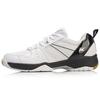 Li Ning Kason Comfortable Versatile Shock Absorbing Wear Resistant Non Slip Low Top Badminton Shoes Men Shoes White FYTN003-3