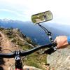 2 Pack Bike Rear View Mirror Adjustable Rotate Mirror Wide Angle Rear View Aluminum Alloy Safety Rearview Mirror