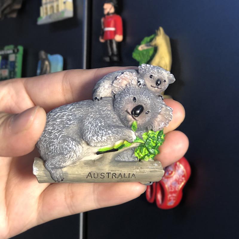 3D City Travel Souvenir Magnets: European and Global Regions