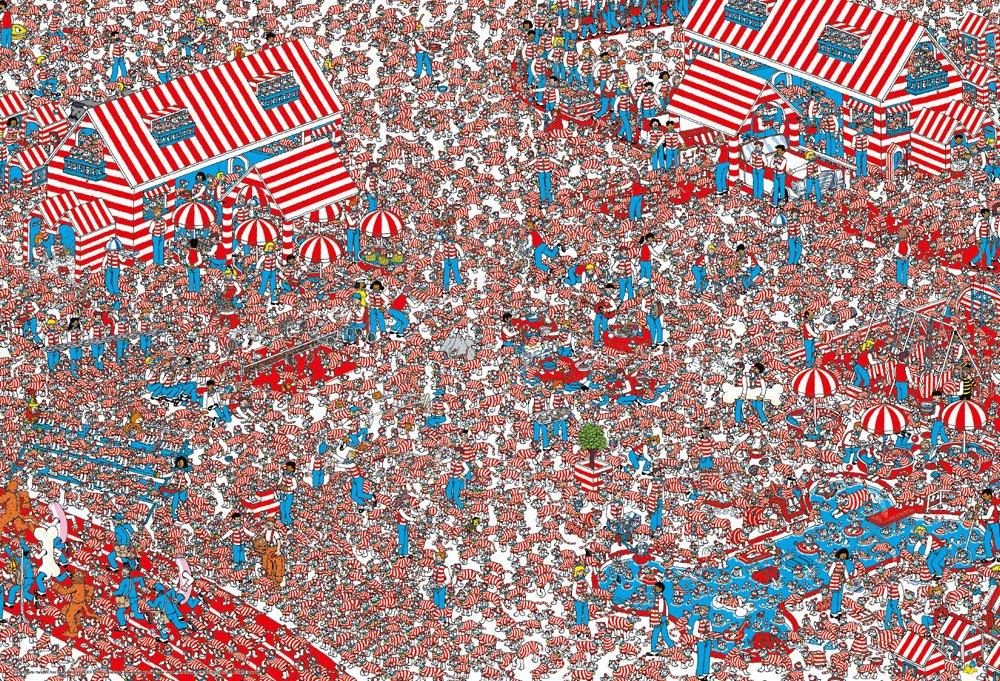 

1000 Piece Jigsaw Puzzle Land of Woof Where s Wally (49x72cm)