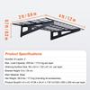Garagen-Lagerregale, 2er-Pack, 4 x 2 Fuß Robuste Wandmontage-Garagenregale, 500 lbs Tragfähigkeit(Gesamt) Garagen-Lagerregal Schweberegale,