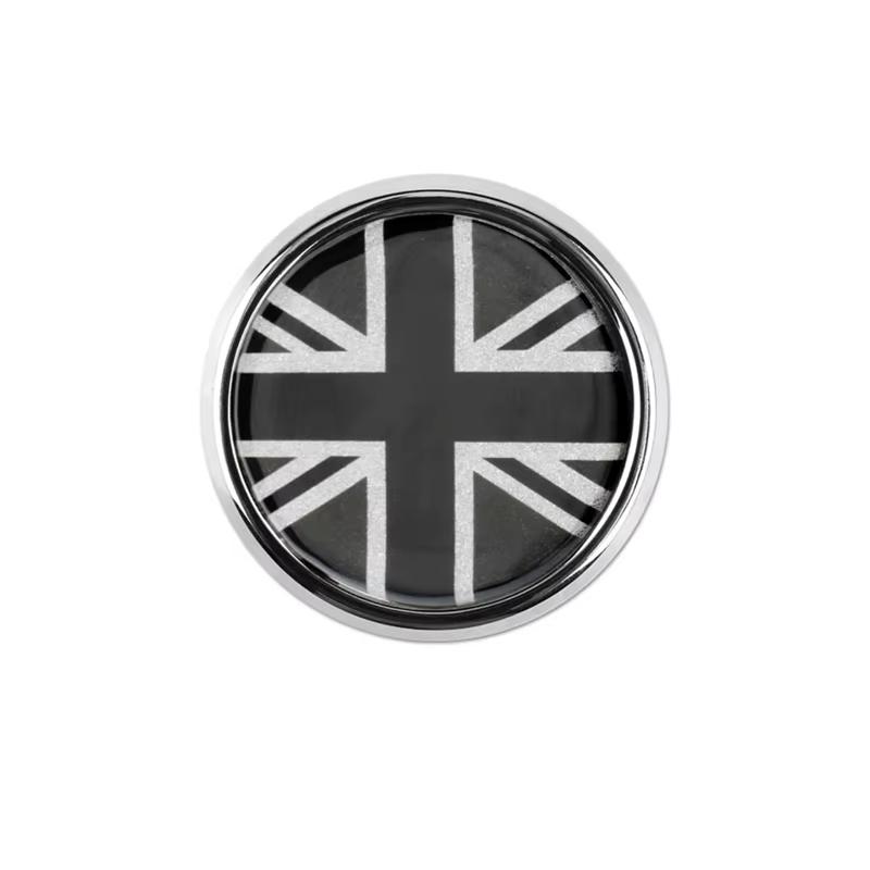 3D Metal Car Front Grille Emblem Badge Sticker For MINI JOHN Cooper S Works JCW R56 R60 R61 F50 F54 F55 F56 F60 Auto Accessories