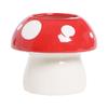 1pc Ceramic Mushroom Pen Holder, Creative Desktop Organizer for Students and Office Use, Perfect for Storing Stationery, Makeup