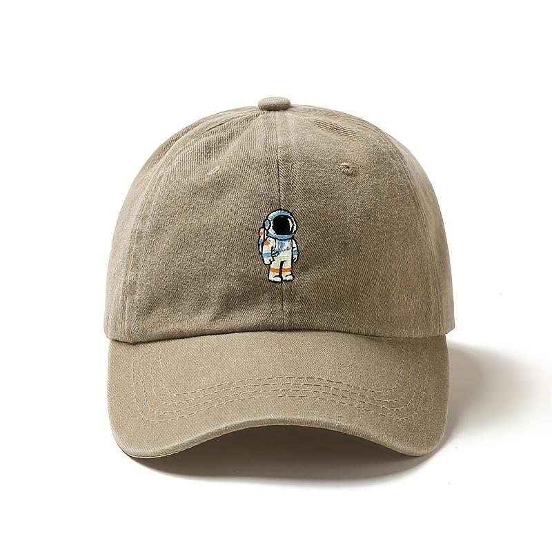 Baseballkappe mit Astronauten-Print Einfaches und elegantes Design Langlebig Verstellbare Passform Für jede Jahreszeit geeignet