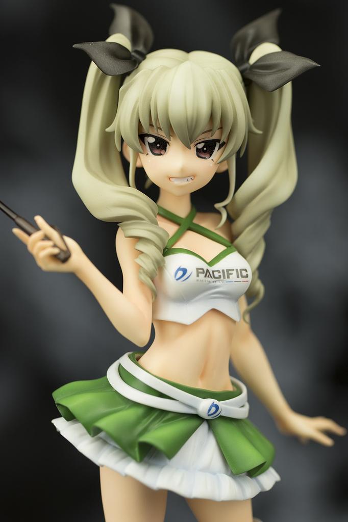 PVC Girls Panzer X PACIFIC Pre-painted Figure & "Anchovy"