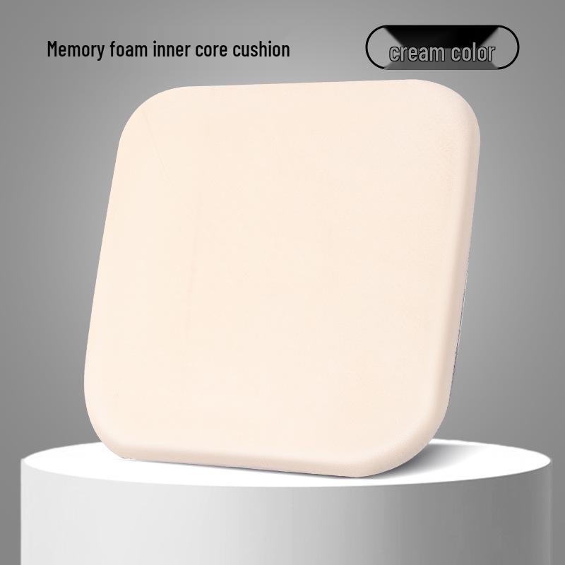 

Подушка для офисного кресла из пены с памятью для долгого сидения - Нескользящая подушка для поддержки ягодиц для студентов и обеденных стульев 35x35x4 cm
