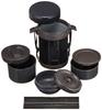 Zojirushi Insulated Stainless Steel Lunch Navy Holds approximately 3 cups of rice (ZOJIRUSHI) Box, Black, (SL-GG18-BD)