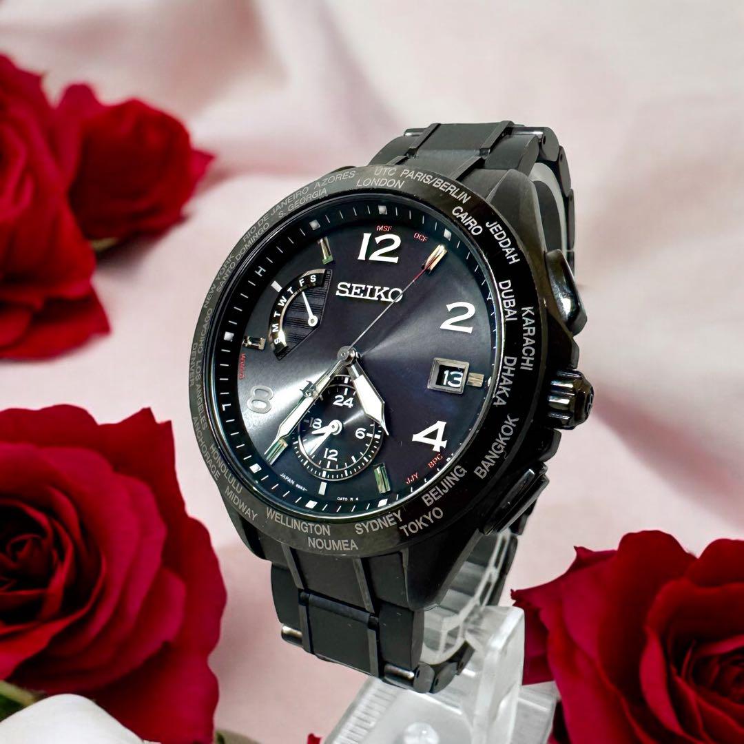 

[USED] Limited to 1000 pieces, SEIKO Brightz 20th Anniversary 8B63-0AX0 Titanium