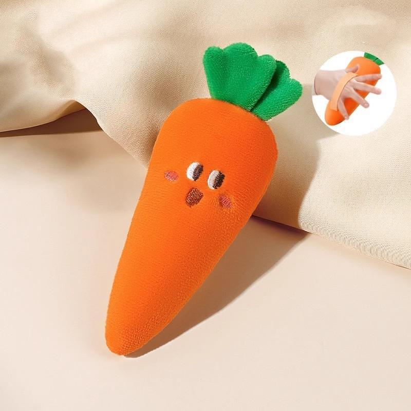 

Cute Vegetables Fruits Baby Soothing Plush Toy Stuffed Soothing Doll Newborn Baby Sleeping Comfort Toy Crib Stroller Decor