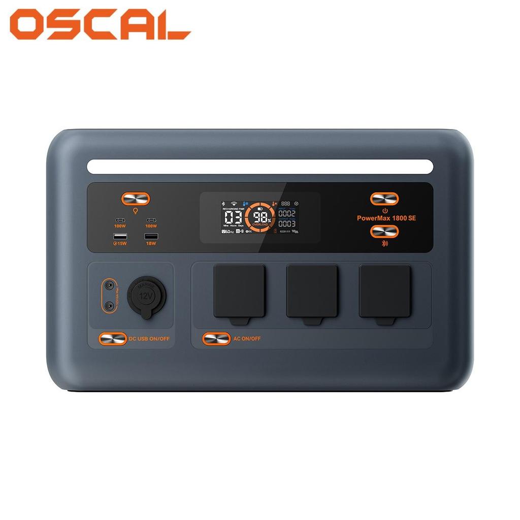 Blackview OSCAL 1800W Portable Power Station 1024Wh For RV Camping Home