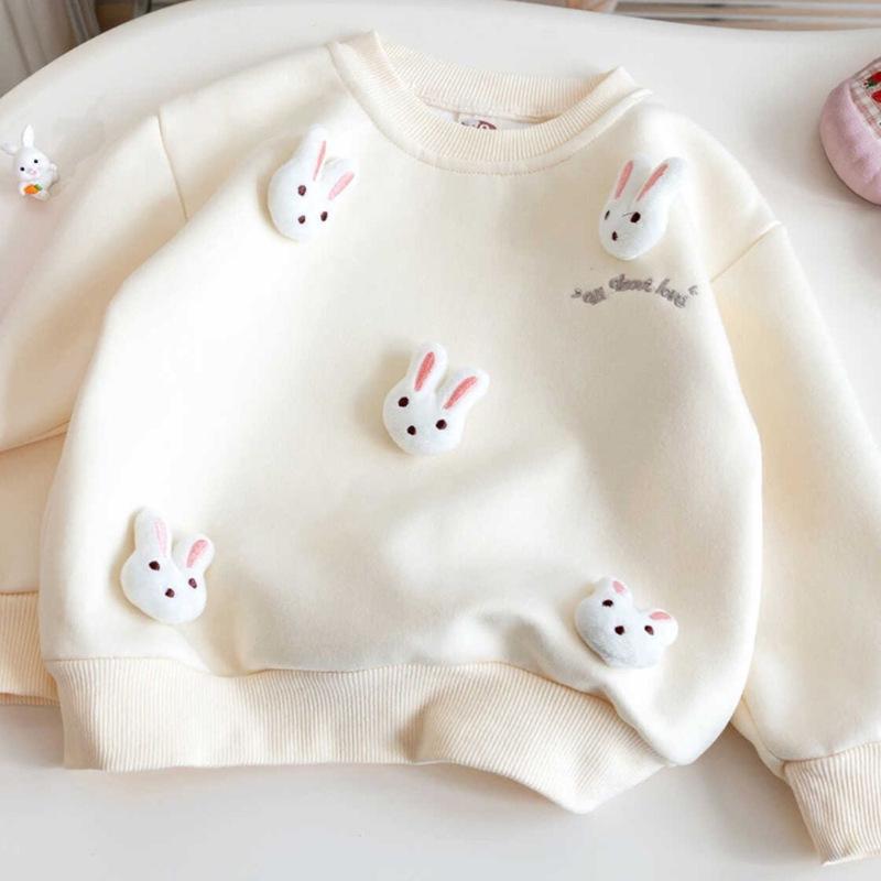 Korean Style Cartoon Hoodie for Kids – Cute Autumn Winter Jacket