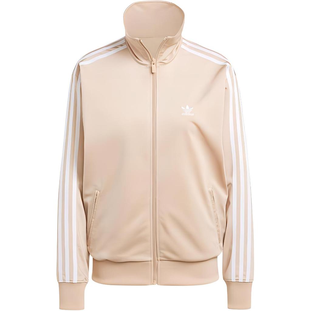 Adidas Originals Adicolor Classics Loose Firebird Track Top Striped Sports Zip Vintage Stand Collar Jacket Long Sleeve Jacket Women Jacket IZ2758